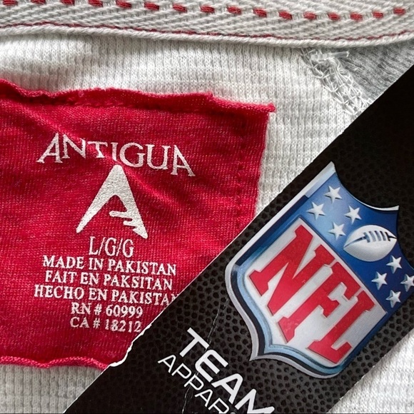 NWT Nike ANTIGUA NFL Team Apparel Houston Texans Waffle Thermal Top - Picture 11 of 11